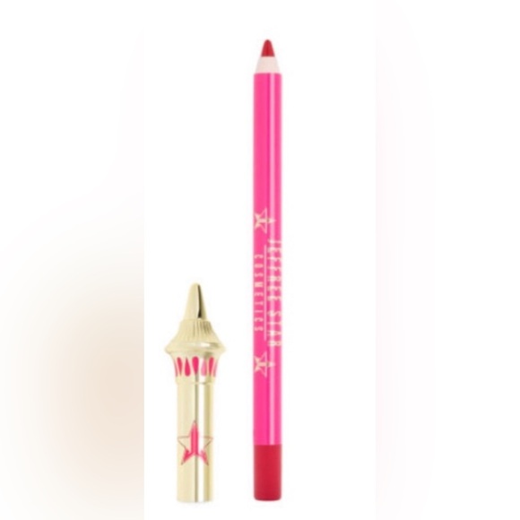 NEW JEFFREE STAR VELOUR LIP LINER in CHERRY WET Red Pink New in Box JSC Makeup - Picture 13 of 16